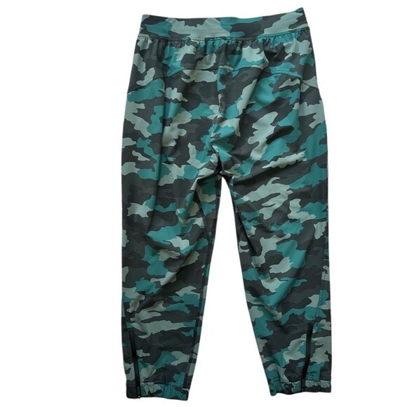 Lululemon Adapted State High Rise Jogger Crop 23” Camo Tidewater Teal Size 6 - Picture 9 of 10